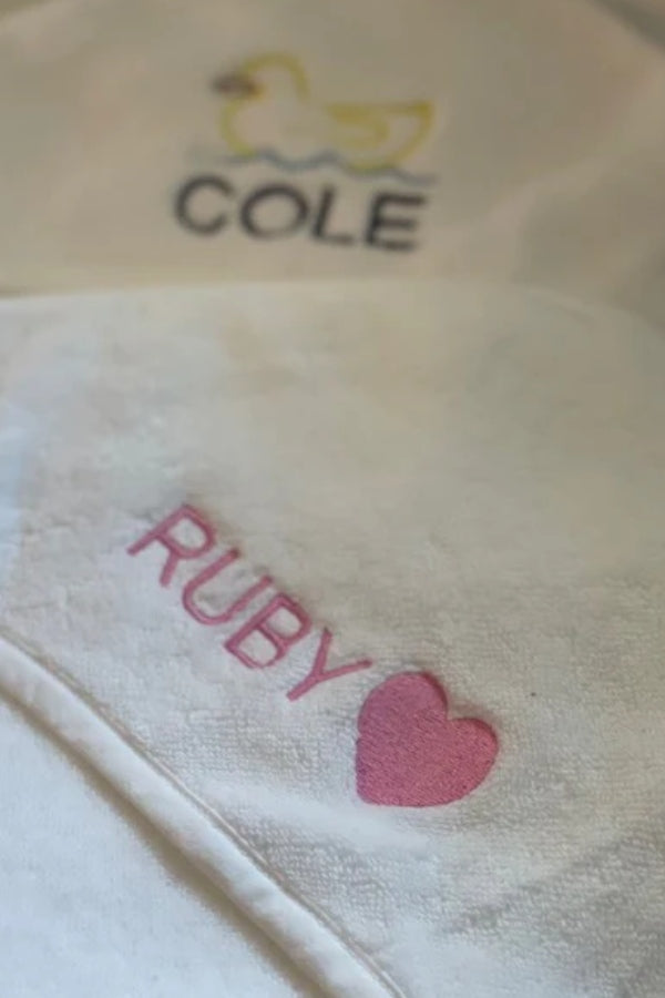 Personalized Hooded Towels