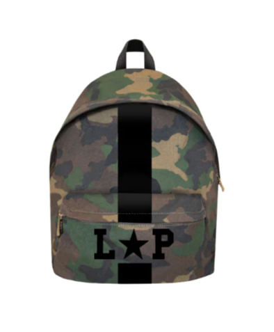 Leather Camouflage Backpacks : BAPE backpack