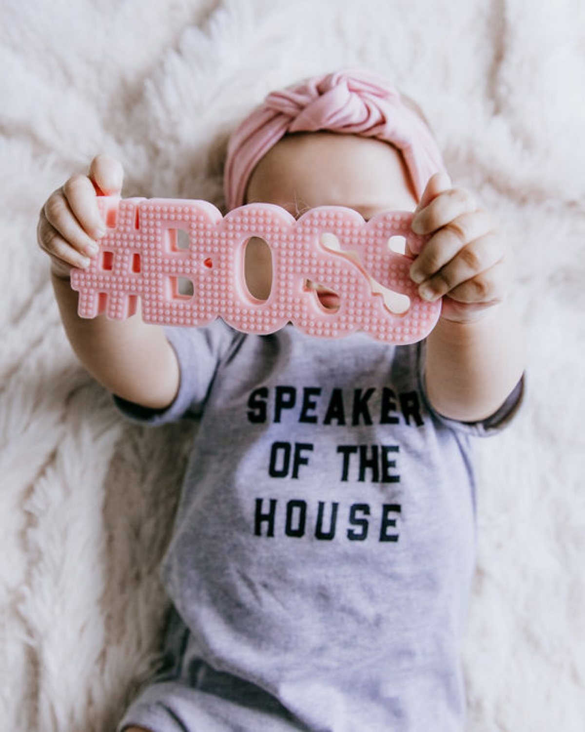 Love Bubby Speaker of the House Kids Tee