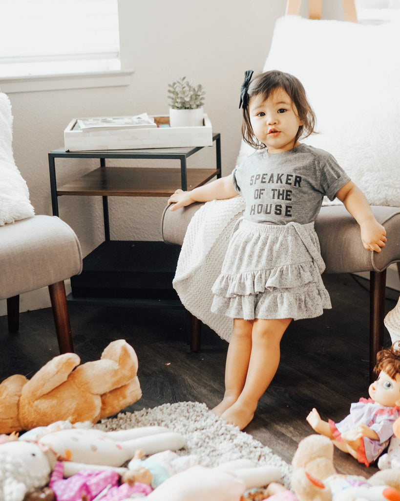 Love Bubby Speaker of the House Kids Tee