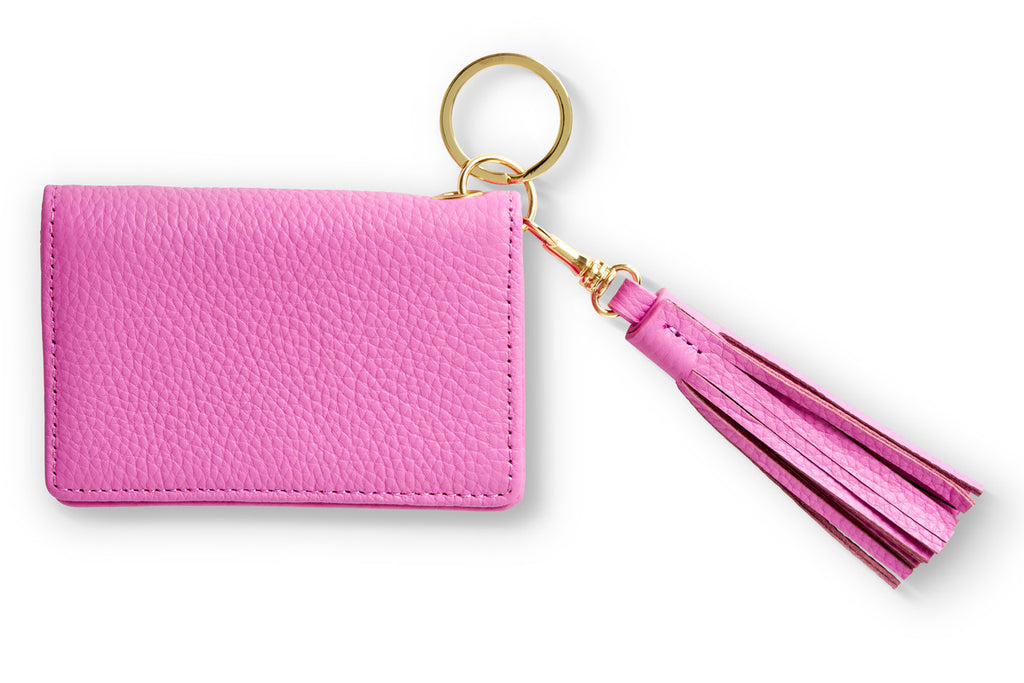 keychain pouch pink