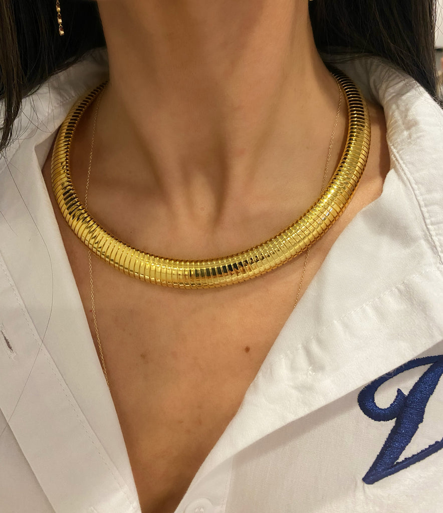 Janis Savitt Cobra Necklace