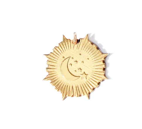 Miriam Merenfeld Crescent Moon Medallion