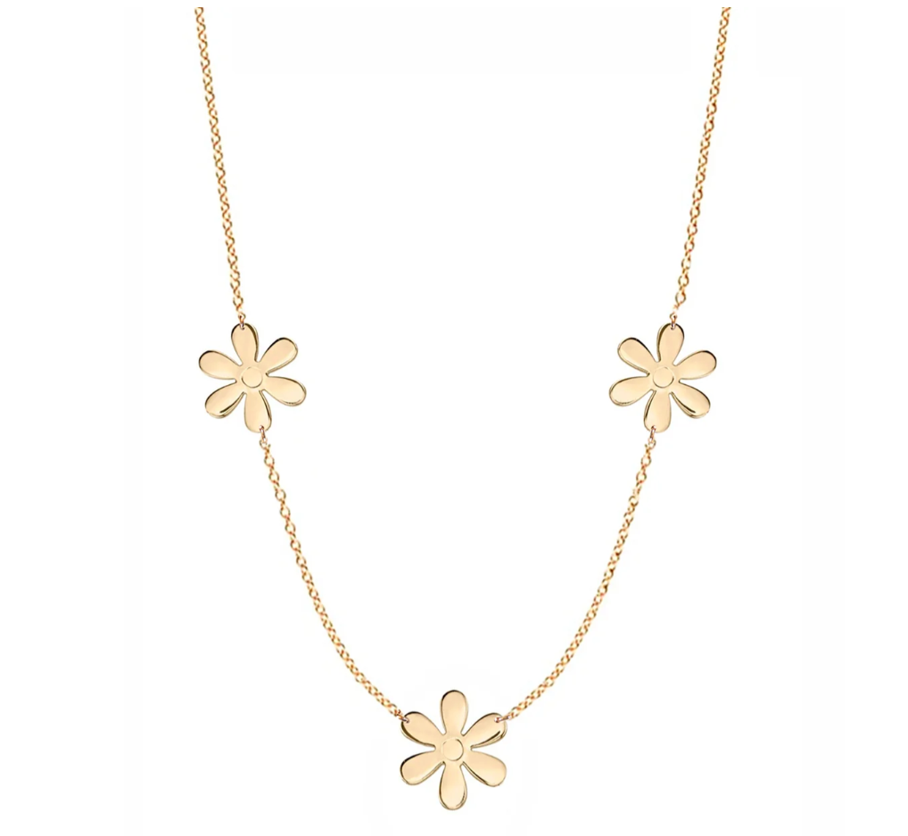 Miriam Merenfeld 3 Flower Necklace