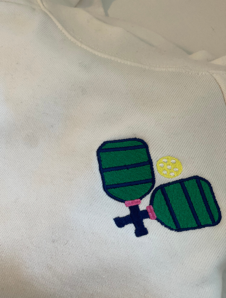 DTD Embroidered Design Sweatshirt