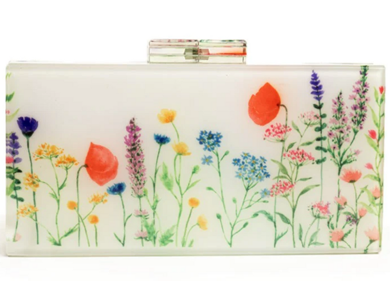 Rae of Light Floral Clutch