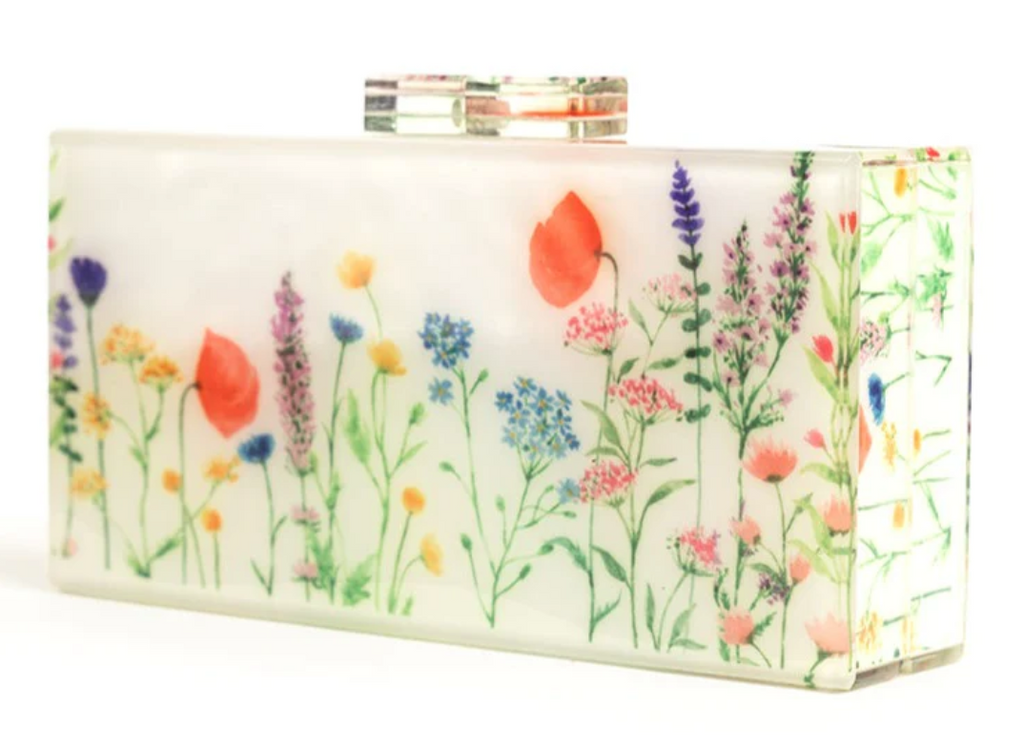 Rae of Light Floral Clutch