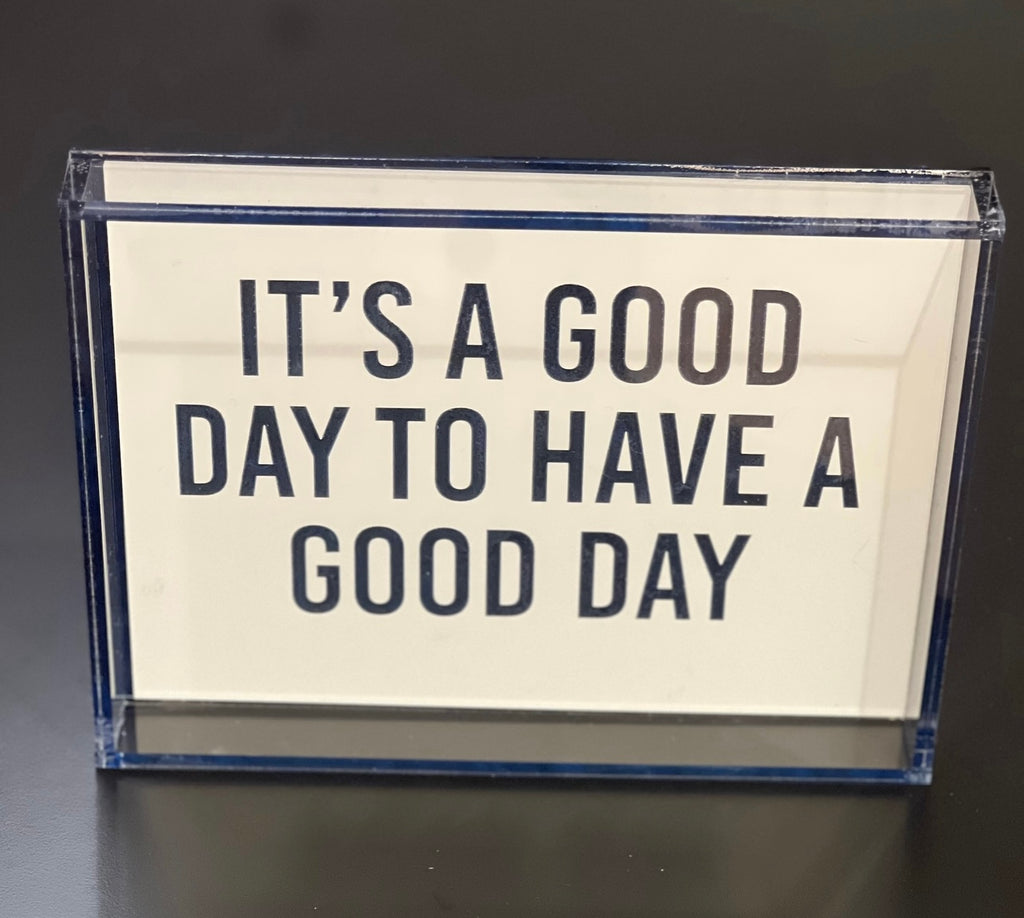 It's a Good Day for Good Day Tray