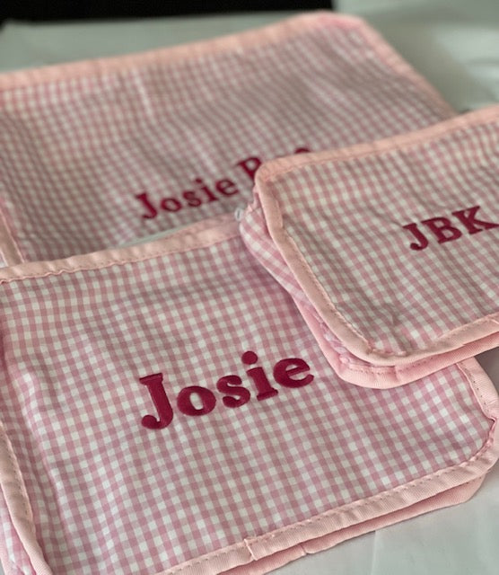 Personalized Packing Cubes