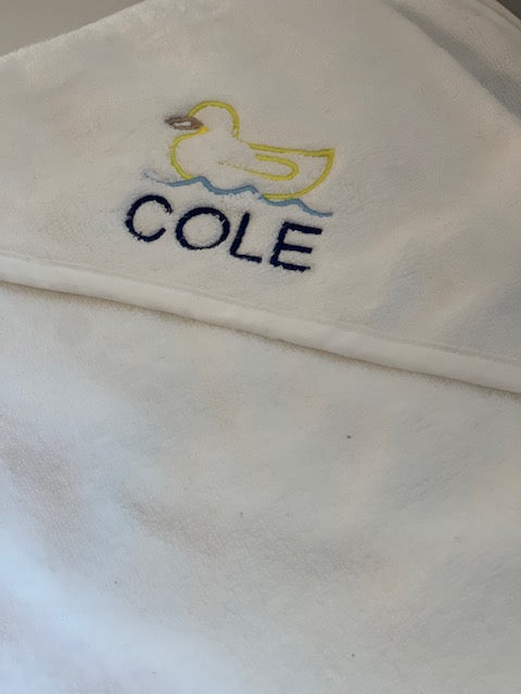Personalized Hooded Towels