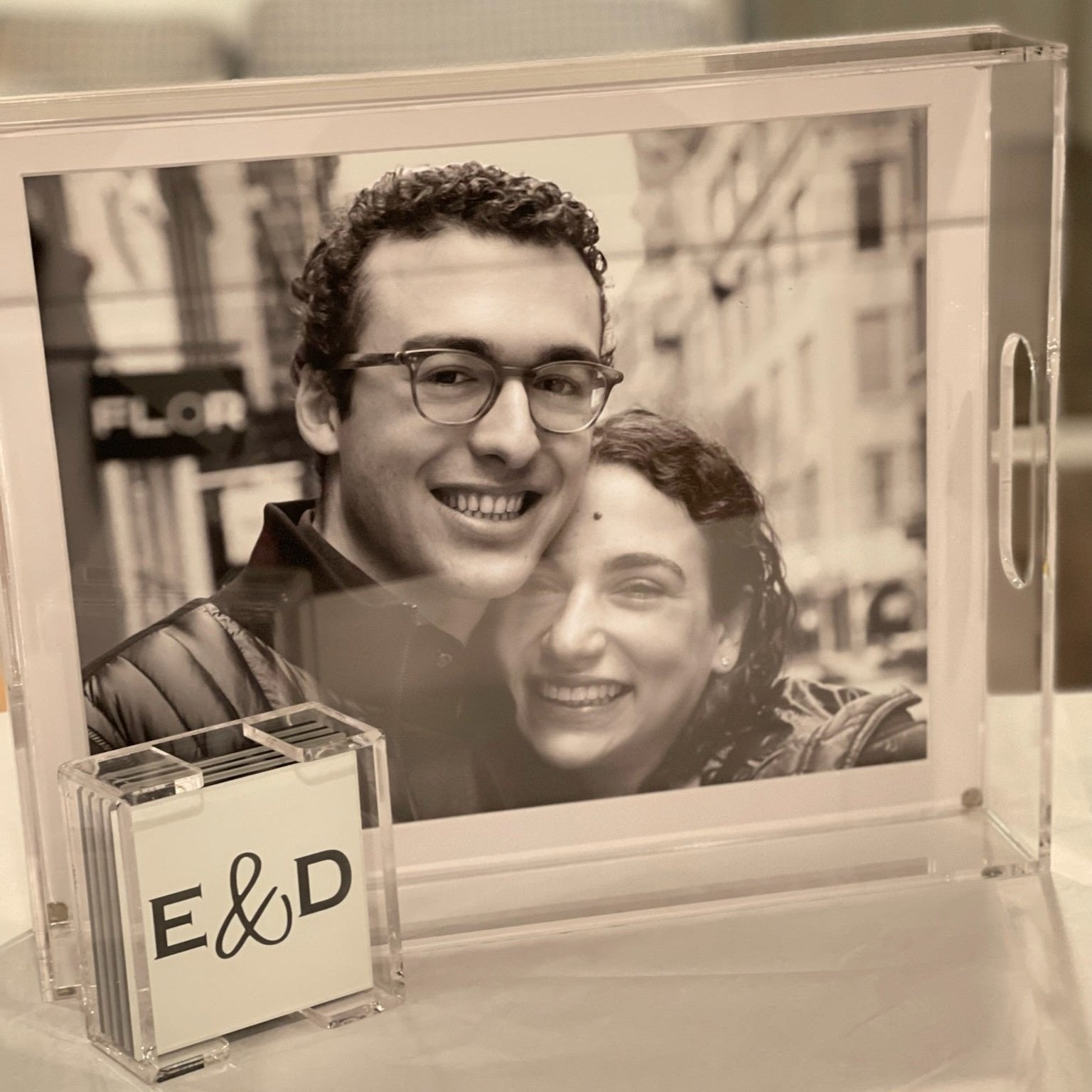 The Large Tara Wilson Lucite Photo Tray – Designs That Donate
