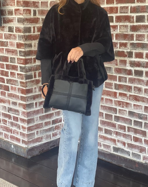 Rino & Pelle Jasha Black Shopper