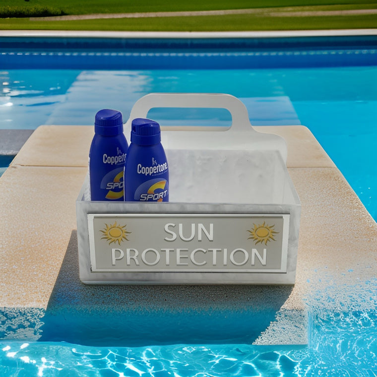 The Sun Protection Pool Caddy