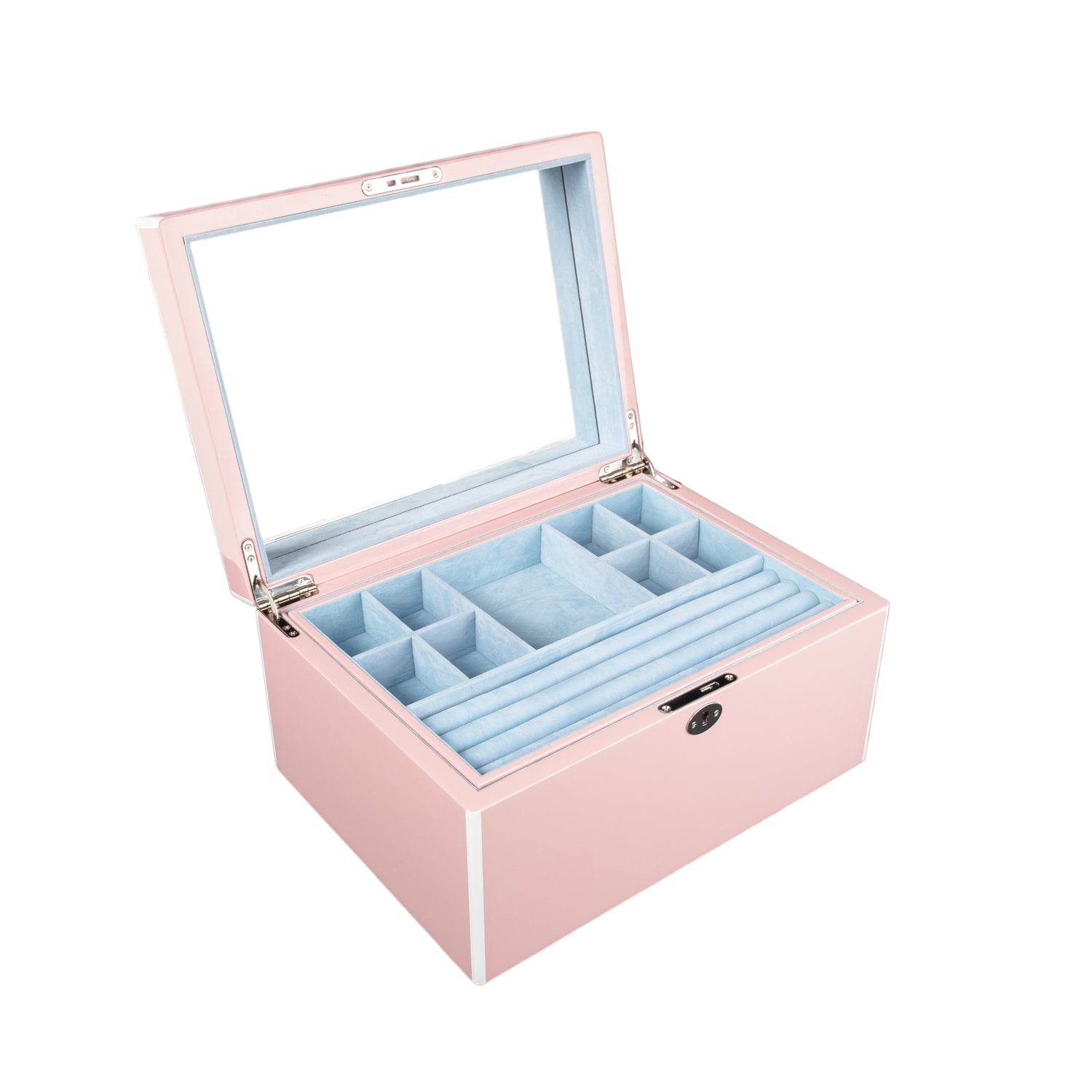 High Gloss Jewelry Box Pink