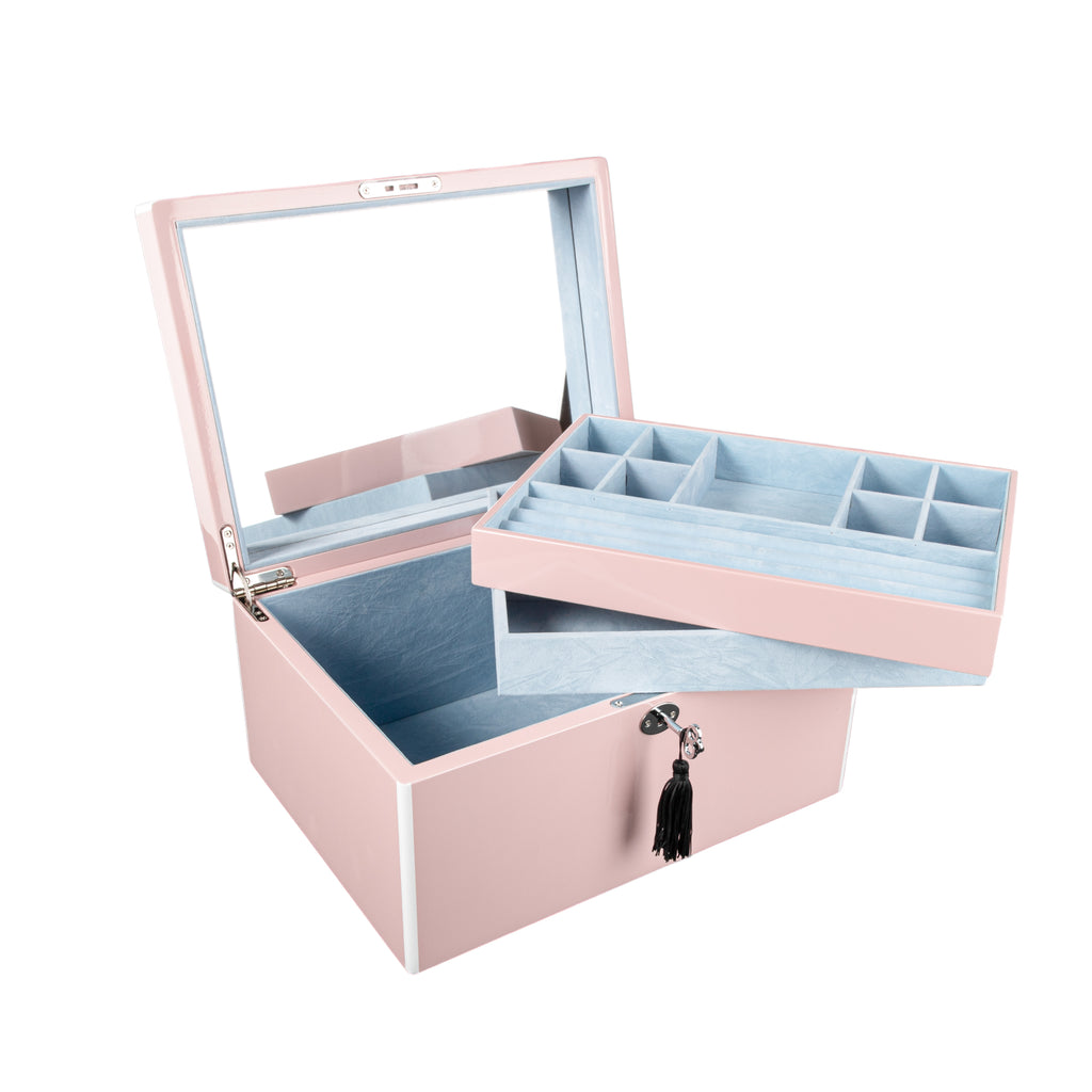 High Gloss Jewelry Box Pink