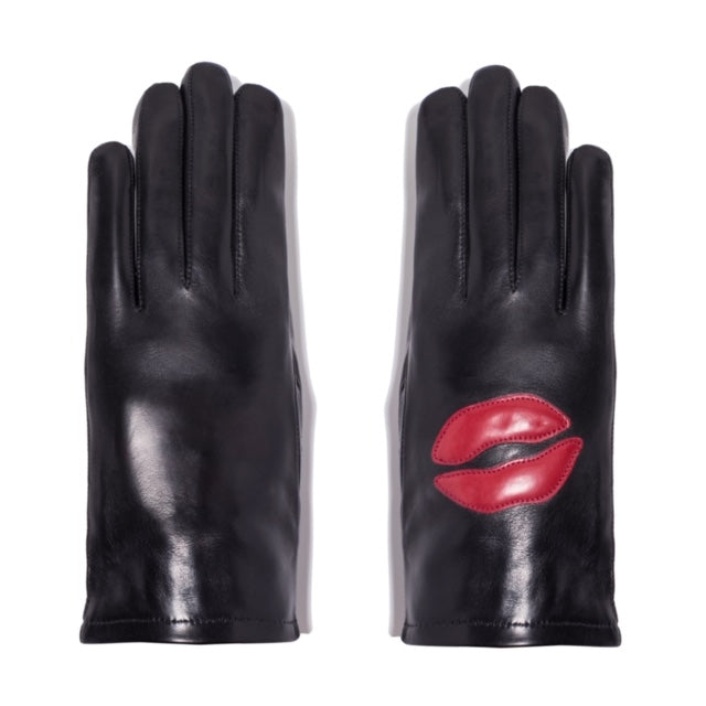 Maison Fabre Lip Leather Gloves