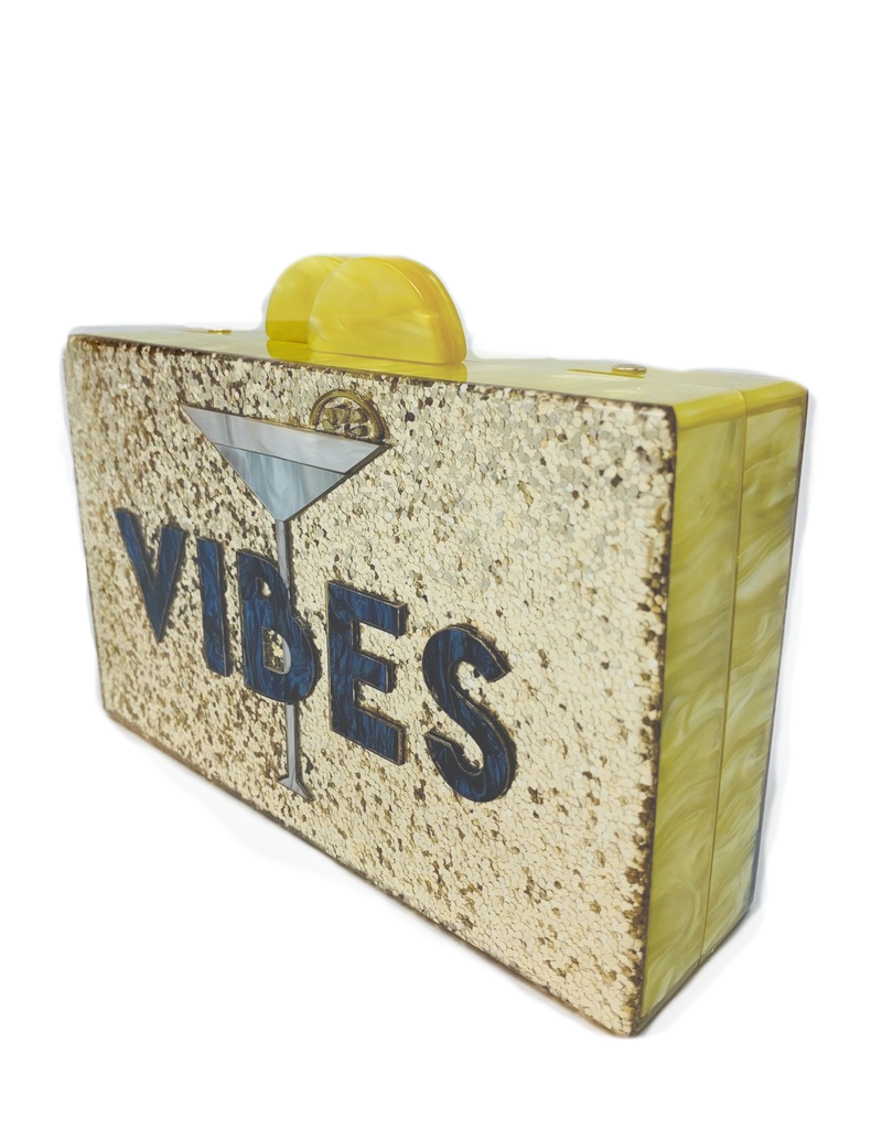 Vibes Acrylic Clutch