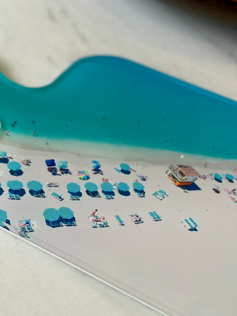 Acrylic Charcuterie Board - Summer & Beach Themes