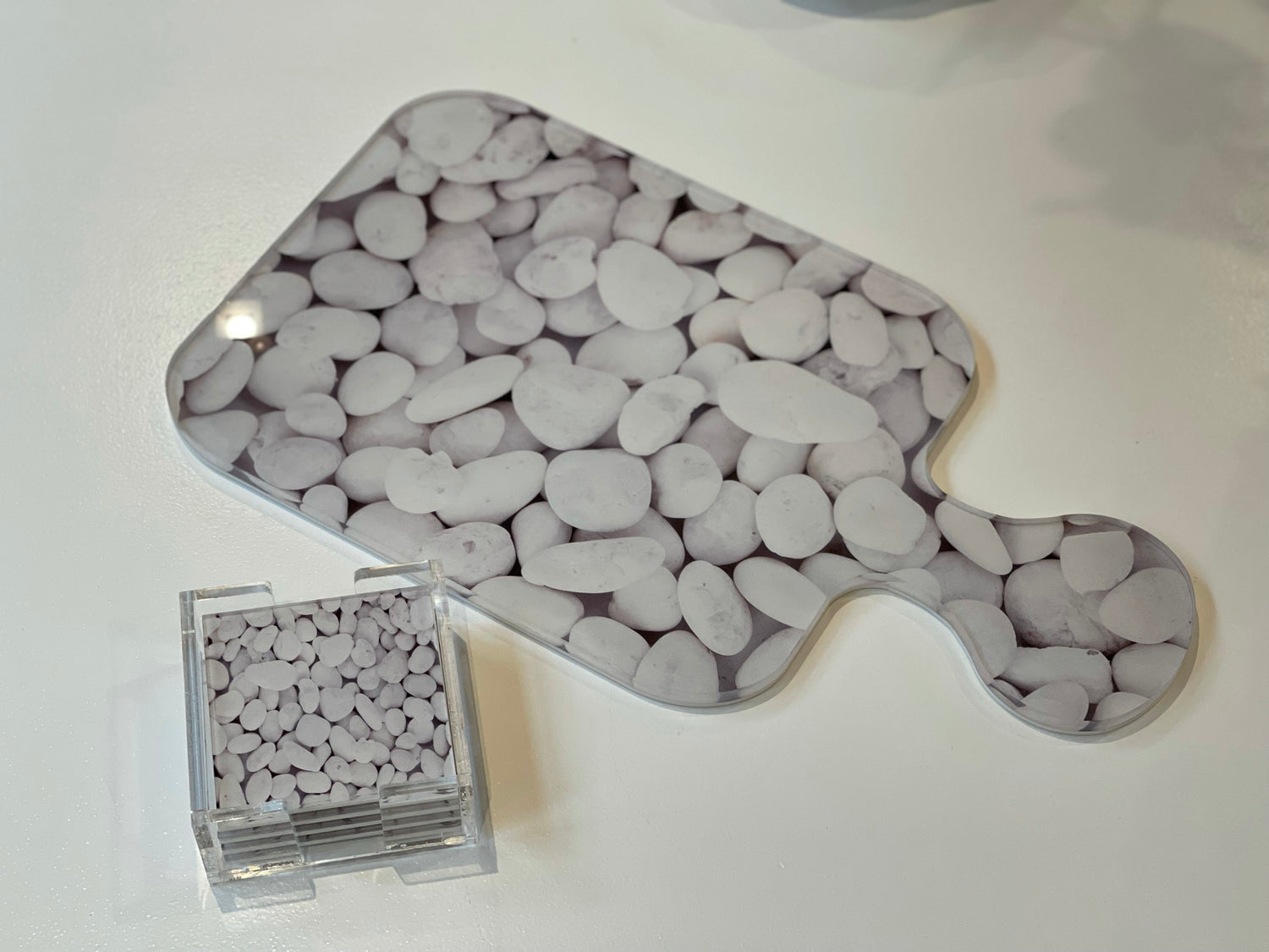 Acrylic Charcuterie Boards - Stones