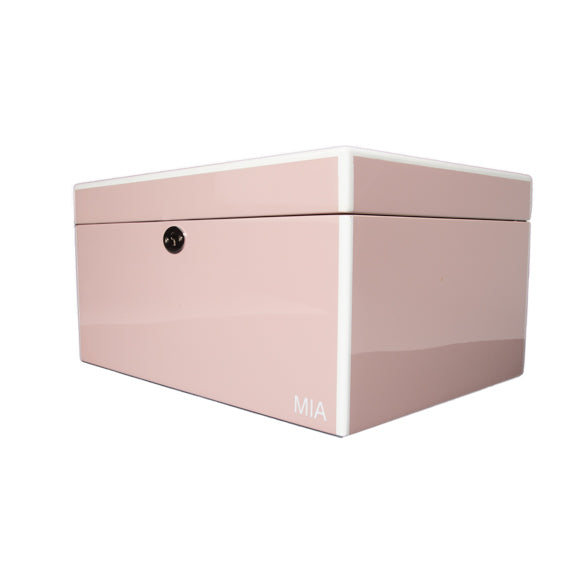 High Gloss Jewelry Box Pink