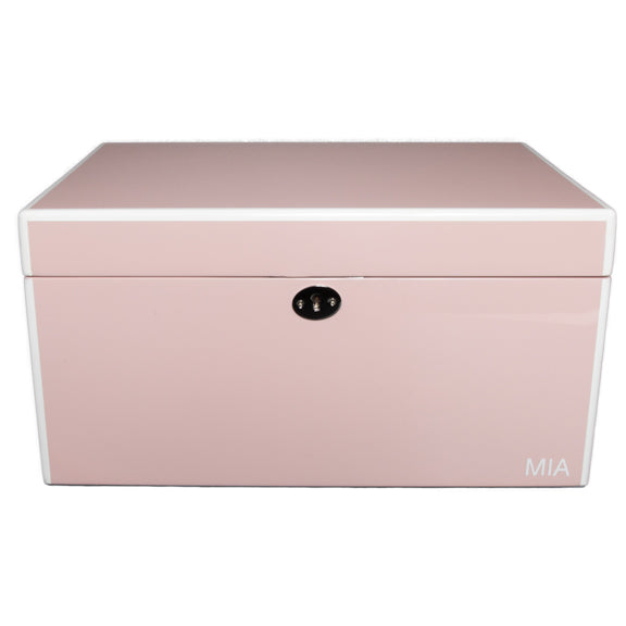 High Gloss Jewelry Box Pink