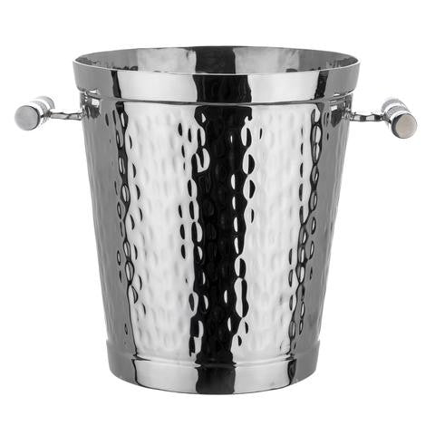 Stainless Steel & Shagreen Wine Bucket