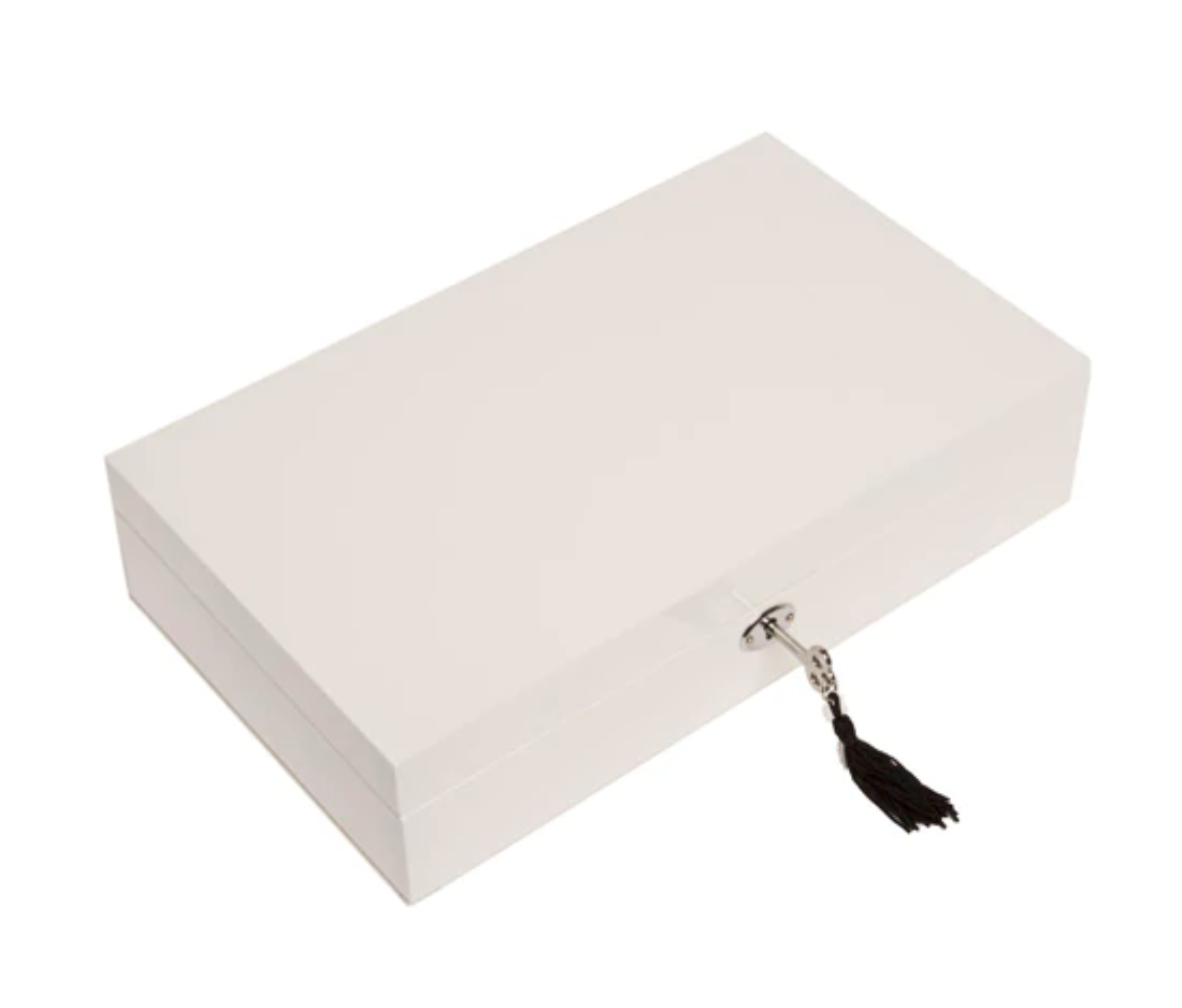 High Gloss White Jewelry Box