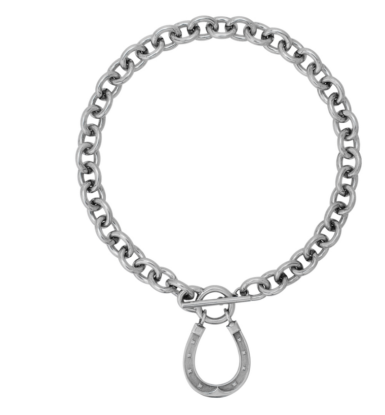 Horseshoe Toggle Necklace