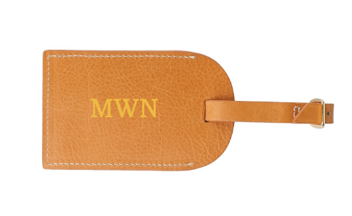 Boulevard Luggage Tag w/ Flap (Various Colors)