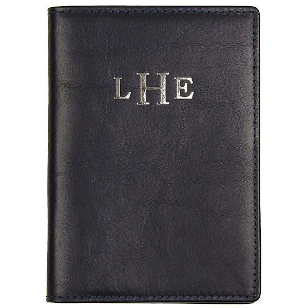 Toteme Monogram Leather Passport Holder
