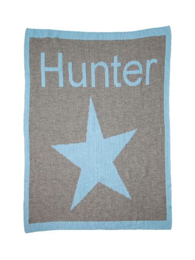 Star & Name Custom Blanket